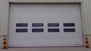 China Fast Garage Industrial Sectional Doors Insulated 40mm Steel Panel ISO 9001 / CE wholesale
