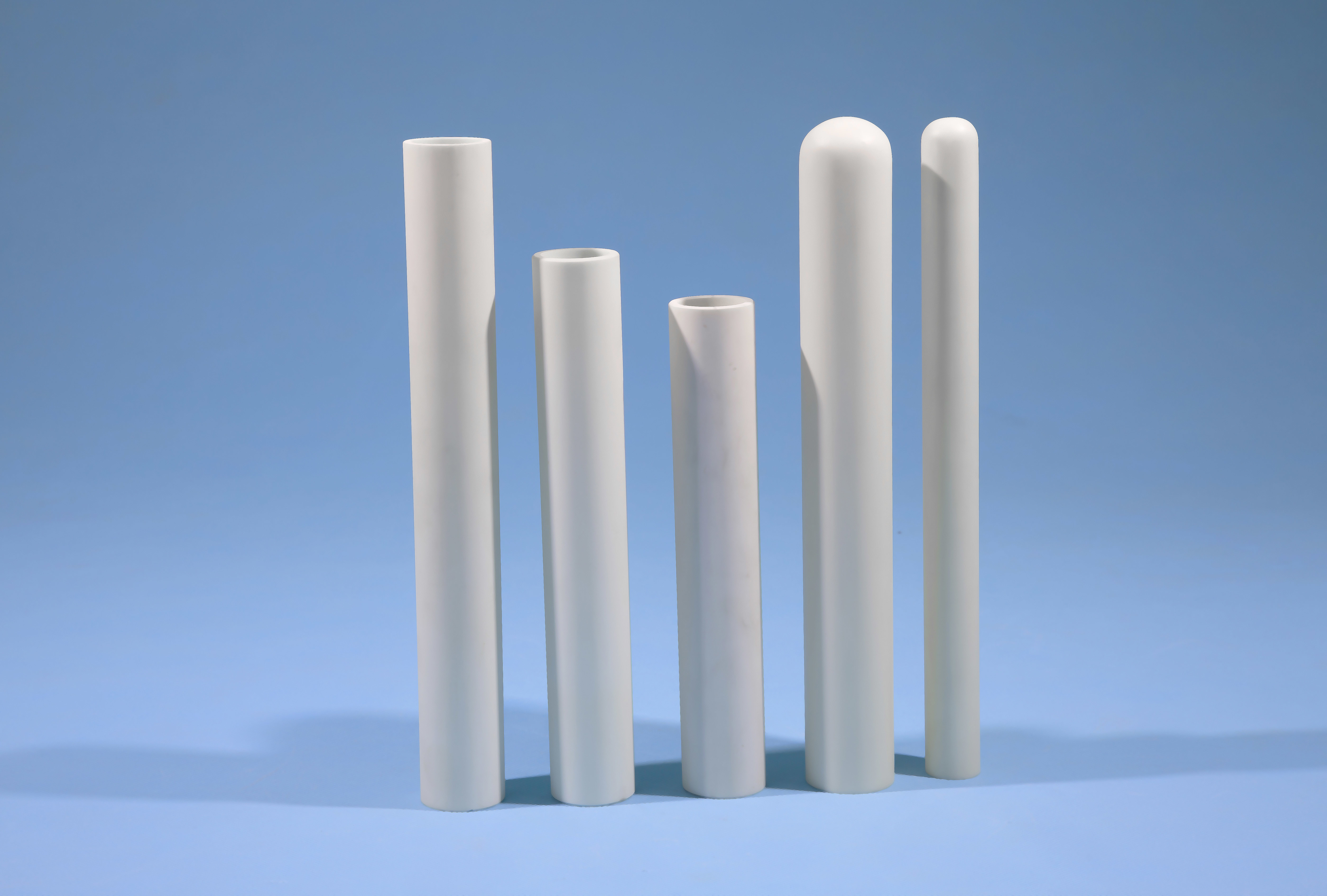 Wear Resistant Silicon Nitride Ceramic Thermocouple Protection Tubes High Density
