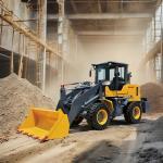 High Performance Wheel Loader Hyundai Durable Construction Machinery