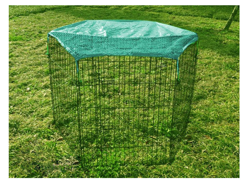 63x91 CM x 6pcs Wire Mesh Small Size Dog Kennel with Shelter or w/o Shelter,Pet Cages,Carriers & Houses,Welded Mesh