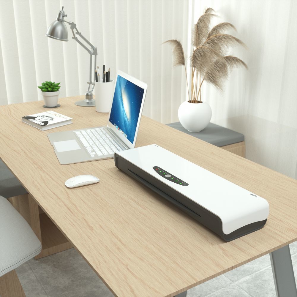 Desktop 13 Inches 10 Mil 4 Roller Laminator For Documents And Photos