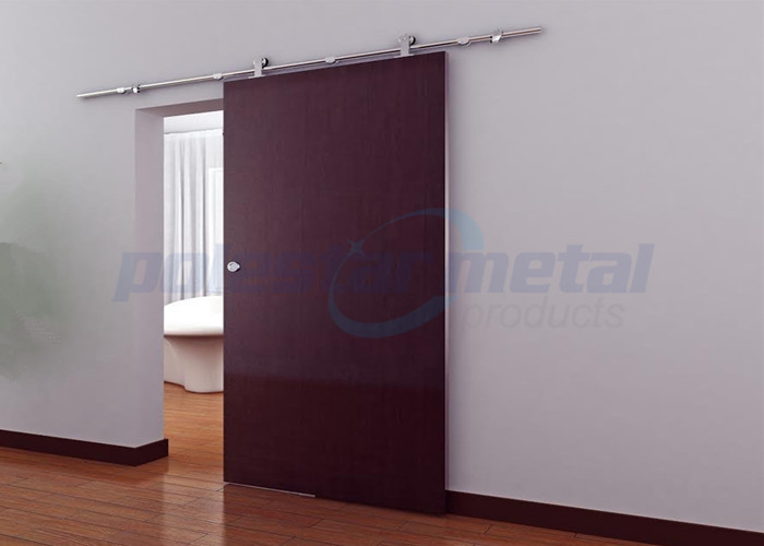 2000mm Decorative Door Hardware Stainless Steel Sliding Barn Wood Door Hardware