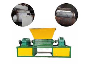 China Multifunctional Four Shaft Shredder Machine For Municipal Solid Waste wholesale