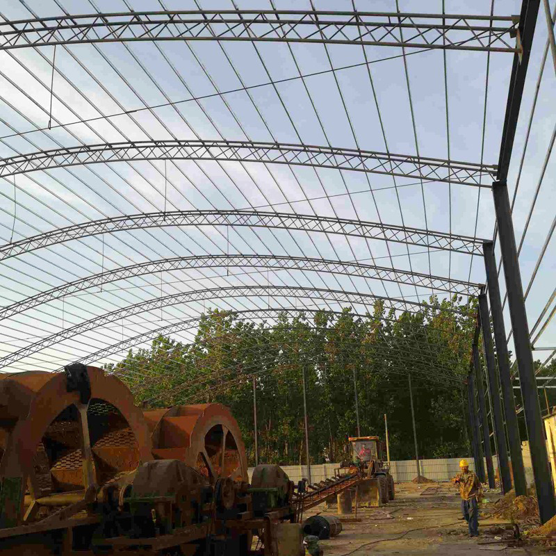 Customized Easy Install Prefabricated Steel Structure Workshop with Modern Design and C.Z Shape Steel Channel Purlin