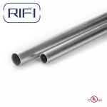 Silver 2 Inch Metal Conduit Custom Electrical Metallic Tubing Conduit