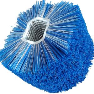 China 8mm Pin Circular Round Snow Street Sweeping Brush Road Cleaning Brush wholesale