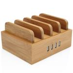 trend selling eco-friendly bamboo cell phone holder phone holder with high