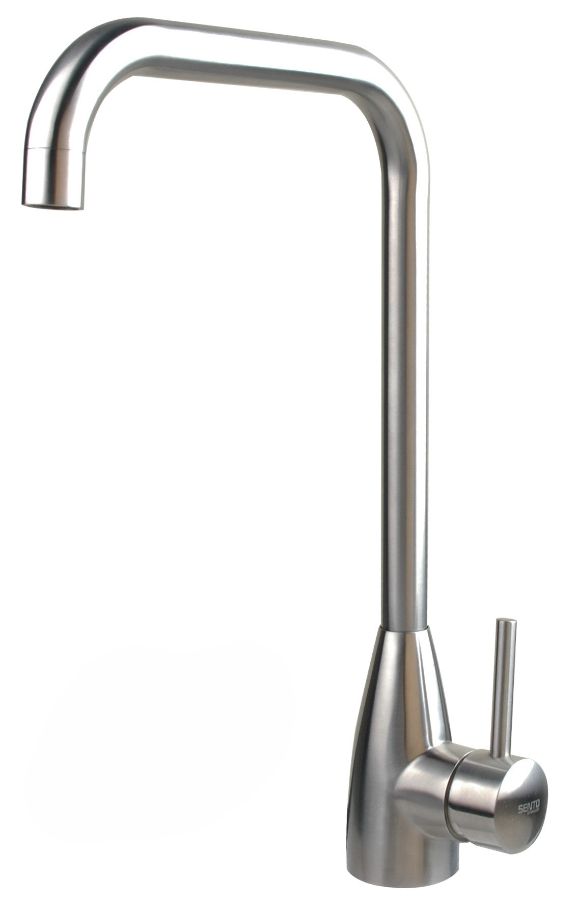 New Design 304 Stainless Steel Brushed Satin Taps Single Handle Basin Faucet