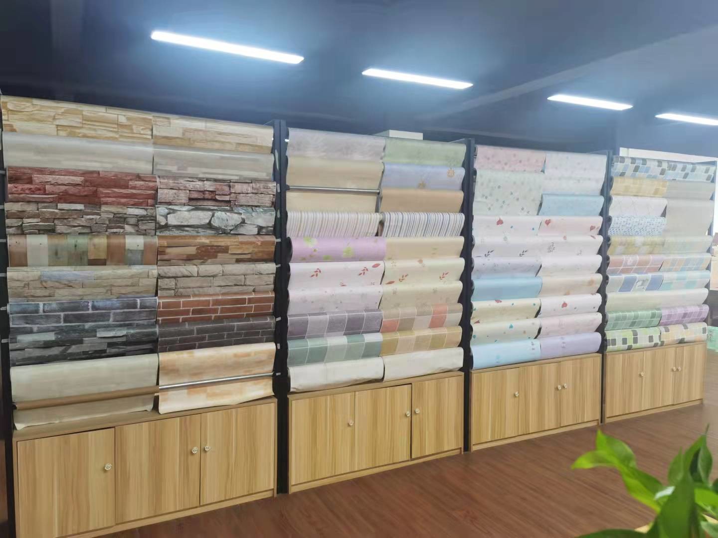 Waterproof Anti-Scratch Decorative Film Soft Plain Wall Paper Rolls for Furniture