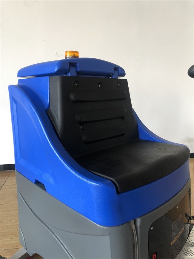 Office Building Street Sweeping Machine Walk Behind Automatic Floor Scrubber HT750S