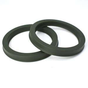 China PU Hydraulic Rod Seals Piston Seal Ring 118MM X 133MM X 9MM Green X Ring wholesale