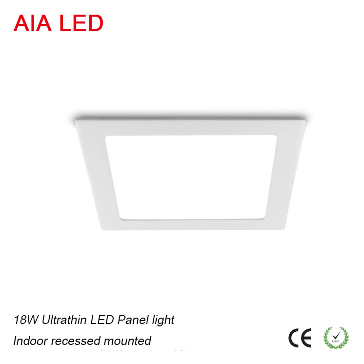 Recessed 18W good price ultrathin LED Panel light/LED ceiling light for home