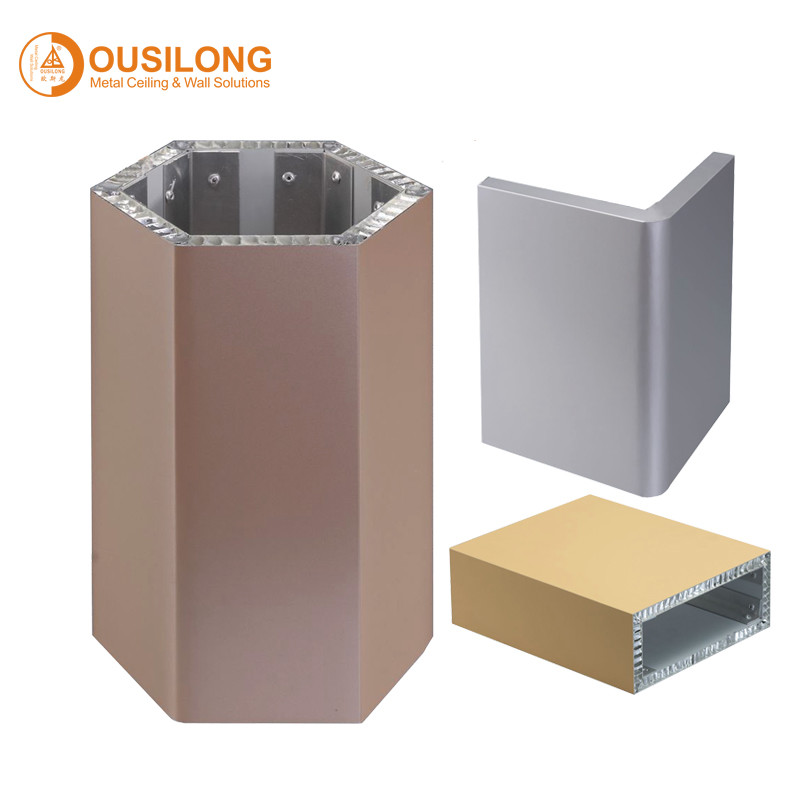 Soundproof Polyester Pre Coated Aluminium Honeycomb Panel For Public Areas