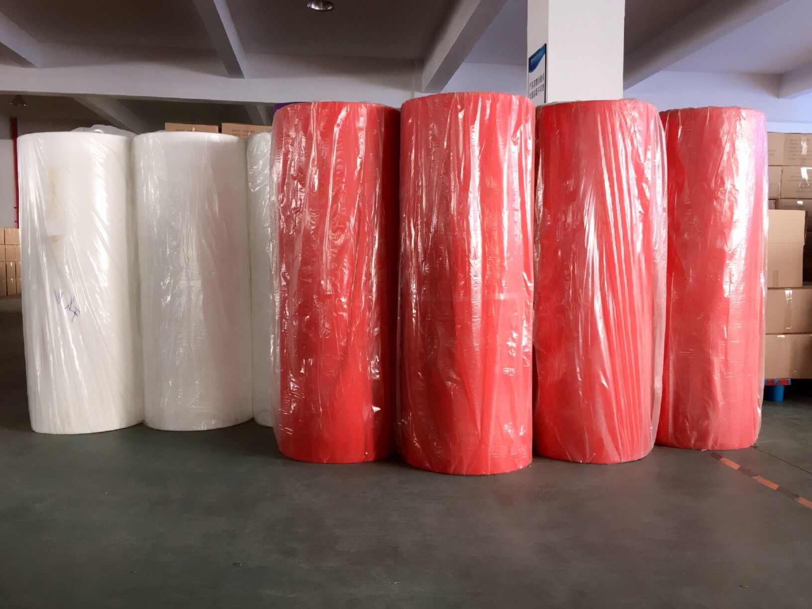 Fruit printing Promotional Ultrasonic Non woven Supermarket Shopping Bags