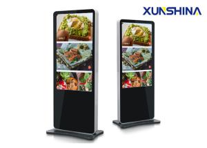 China LED Advertising Android 49 inch Floor Stand Digital Signage 300cd/m2 with Free Software wholesale