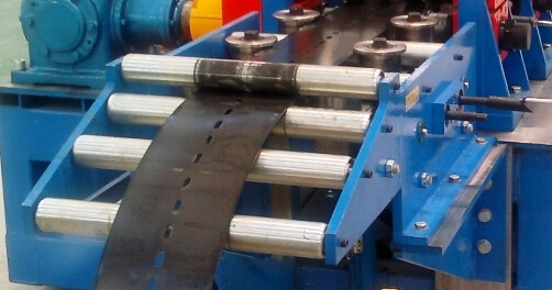 15m Min Portable Downspout Profile Greenhouse Gutter Roll Forming Machine Guarding