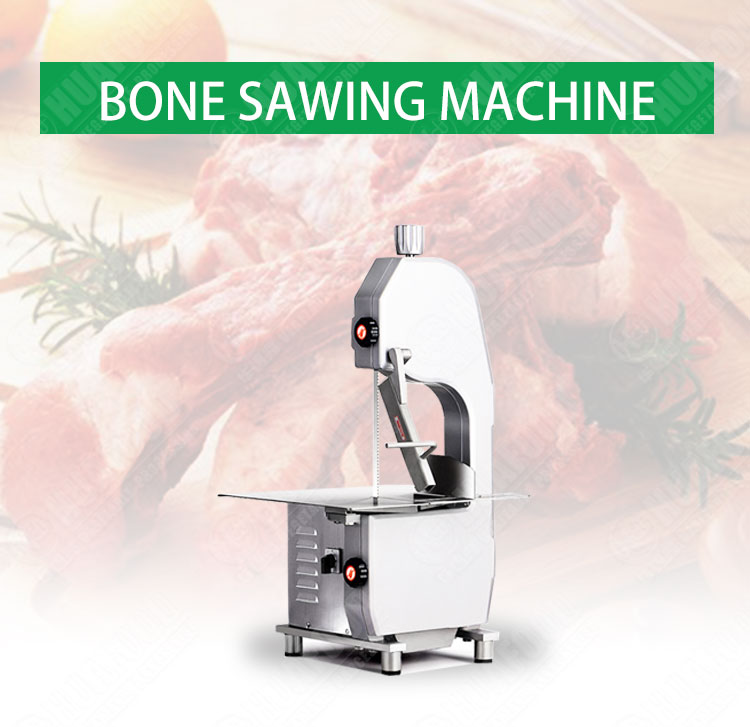 Professional High Speed Electric Meat Cutting Stainless Steel Bench Bone Saw Machine With Ce Certificate
