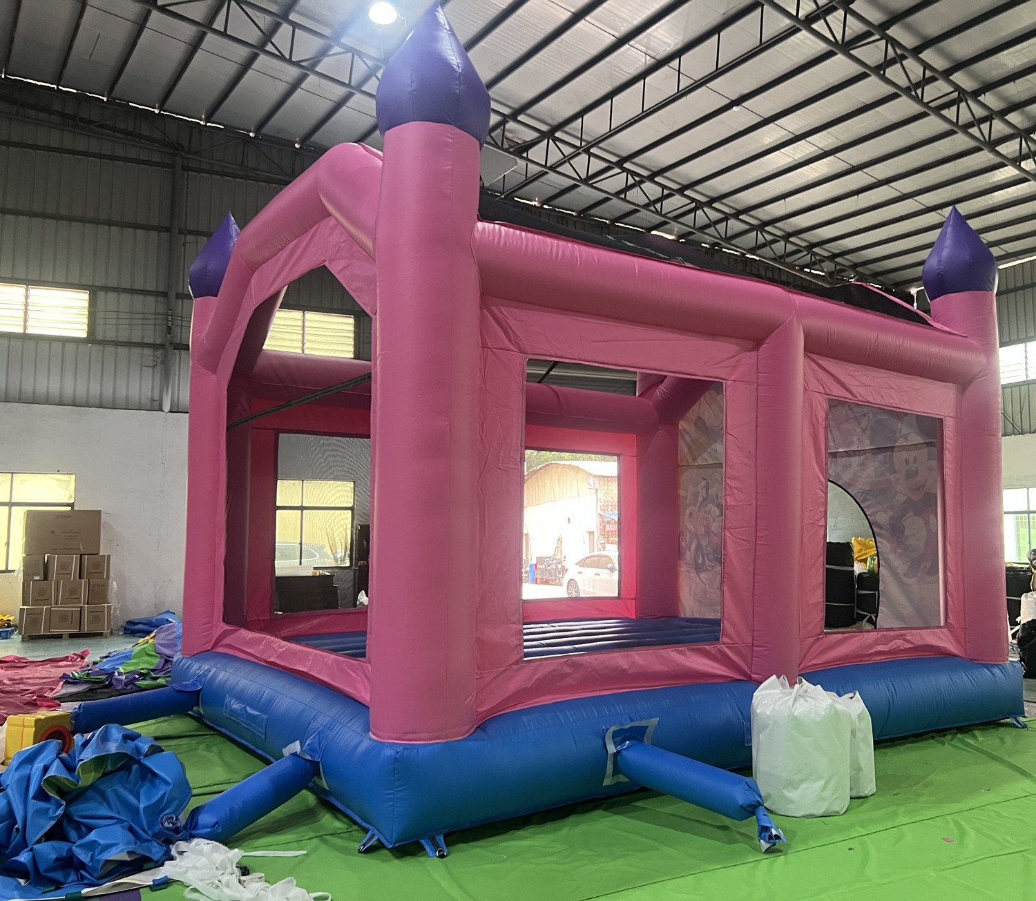 Commercial Inflatable Bouncer House Mickey Mouse Inflatable Jump Bouncy Castle Bounce House For Adult Kids Party