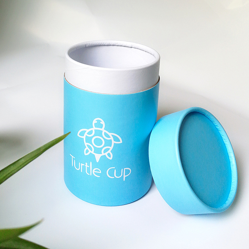 Recycled Practical Cylinder Coffee Packaging , Ultraportable Cardboard Roll Packaging