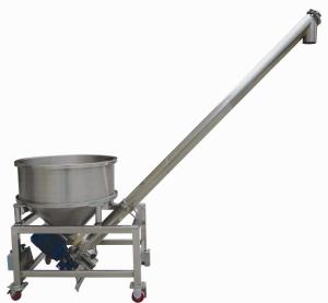 China Stainless Steel Flexible Inclined Screw Conveyor/ Auger Feeding Machine/ Automatic Screw Feeder wholesale