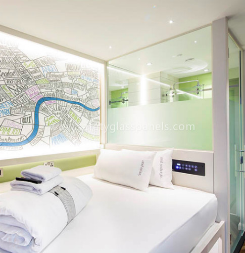 Low-e Insulated Acid Etched Tempered Glass Windows And Doors With CE