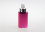 Small Pink Color 20ml 30ml Glass Dropper Bottles Application For Essential Oil