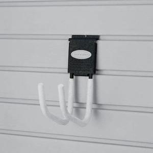 China Durable Plastic Slat Wall Panels / Slat Wall Hooks For Pet Center Storage wholesale