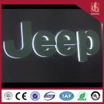 Customized 3D LED backlit acrylic letters sign