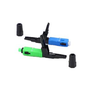 China SM MM ISO9001 FTTH 55mm Fiber Optic Fast Connectors wholesale