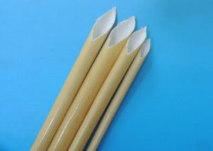 China PU Resin Coated Fiberglass Sleeve for Cable Insulation Appliance wholesale