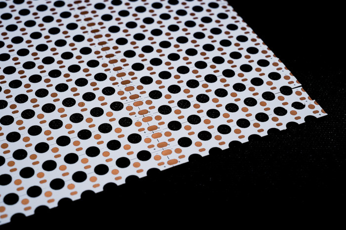 Customizable Double Sided Flexible PCB Board For LED S Type Lamp FPC With White Board