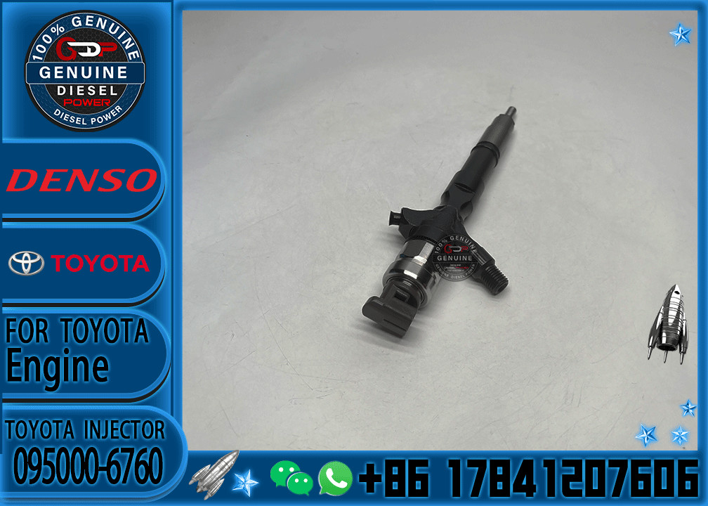 High Quality Fuel Injector 095000-7540 095000-6760 095000-7780 23670-30280 for TOYOTA IMV PRADO HILUX/4 RUNNER 1KD-FTV
