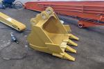 Wear-resistant 20-25t CAT320 1CBM excavator rock bucket , digging bucket for