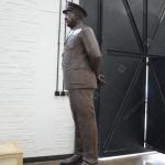 Casting 1.8m Bronze Military Statue Patina Finish