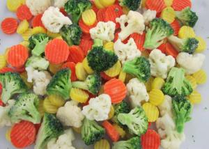 China BRC Certified 100% Fresh Delicious IQF Bulk Frozen Mixed Vegetables wholesale