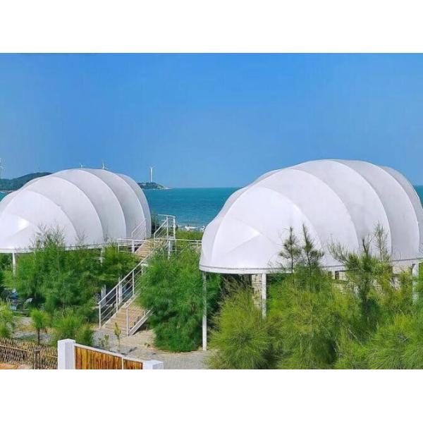 5mx7m Outdoor Camping Shell Tent Steel Frame Isolation Warm