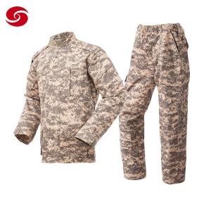China Saudi Arabia Digital Nylon and Cotton Military Police Uniform Camouflage ACU Uniform wholesale