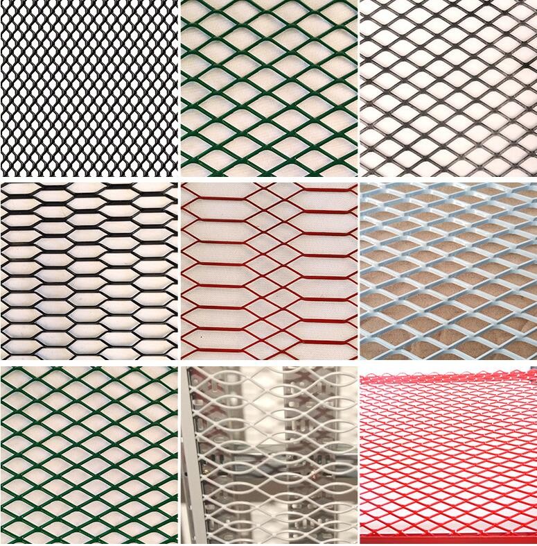 Stainless Steel Or Aluminum Steel Expanded Metal Sheet For Decorative Mesh