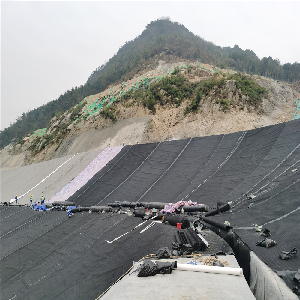Waterproof HDPE Geomembrane Liners for Fish Pond Projects Long Service Life Guaranteed