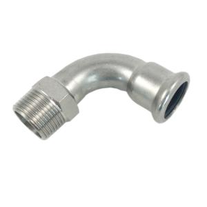 China SCH80 Water Tube Pushfit Stainless Steel Elbow Pipe Fittings wholesale