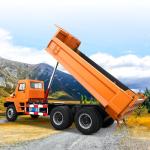 Articulated Underground Mining Truck 25 Ton With Hydraulic Power Steering