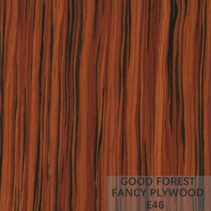 China Fancy Santos Rosewood Veneer Sheets Plywood Support Customized wholesale