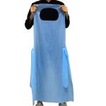 Oil Proof Disposable Protective Apron , Water Resistant CPE Apron
