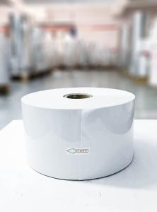 China Milky PE Film Label , Waterproof Adhesive Label Roll SGS Certified wholesale