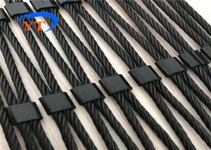 China AISI304 Black Oxide Wire Rope Mesh 2.0mm wholesale