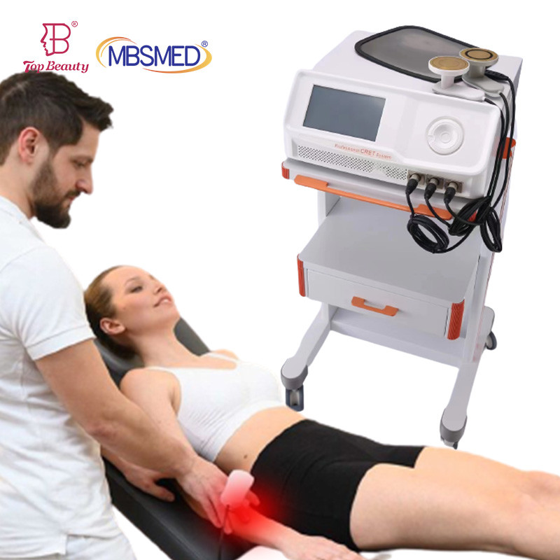 To US Indiba Tecar Diathermy Radiofrequenza Pain Relief Profesional 448 Khz Rf Tecar Therapy Machine