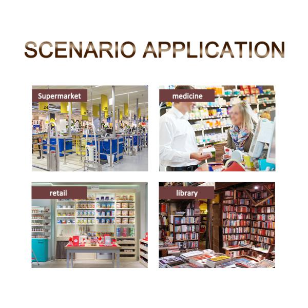 China Factory 1d 2d Barcode Scanner Desktop Table Top Omnidirectional Qr Code Reader for Supermarket