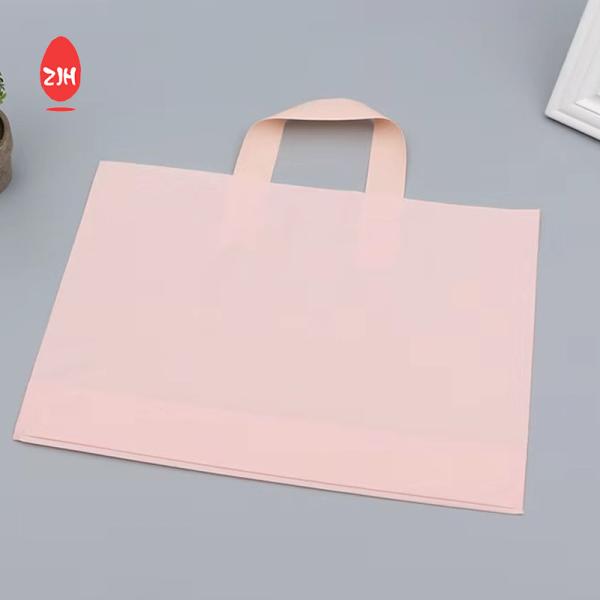 HDPE Clothing Packaging Gift Packing Bags Shopping Plastic Tote Bag