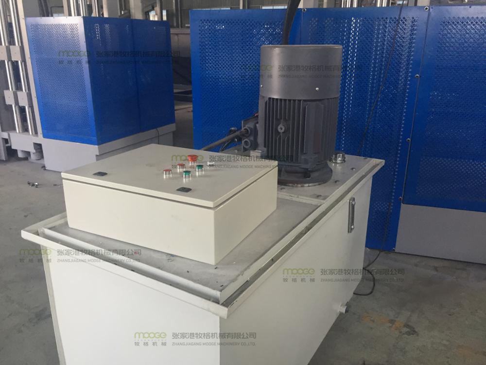 Single Knife Hydraulic Bale Cutter 2t Rubber Bale Cutter