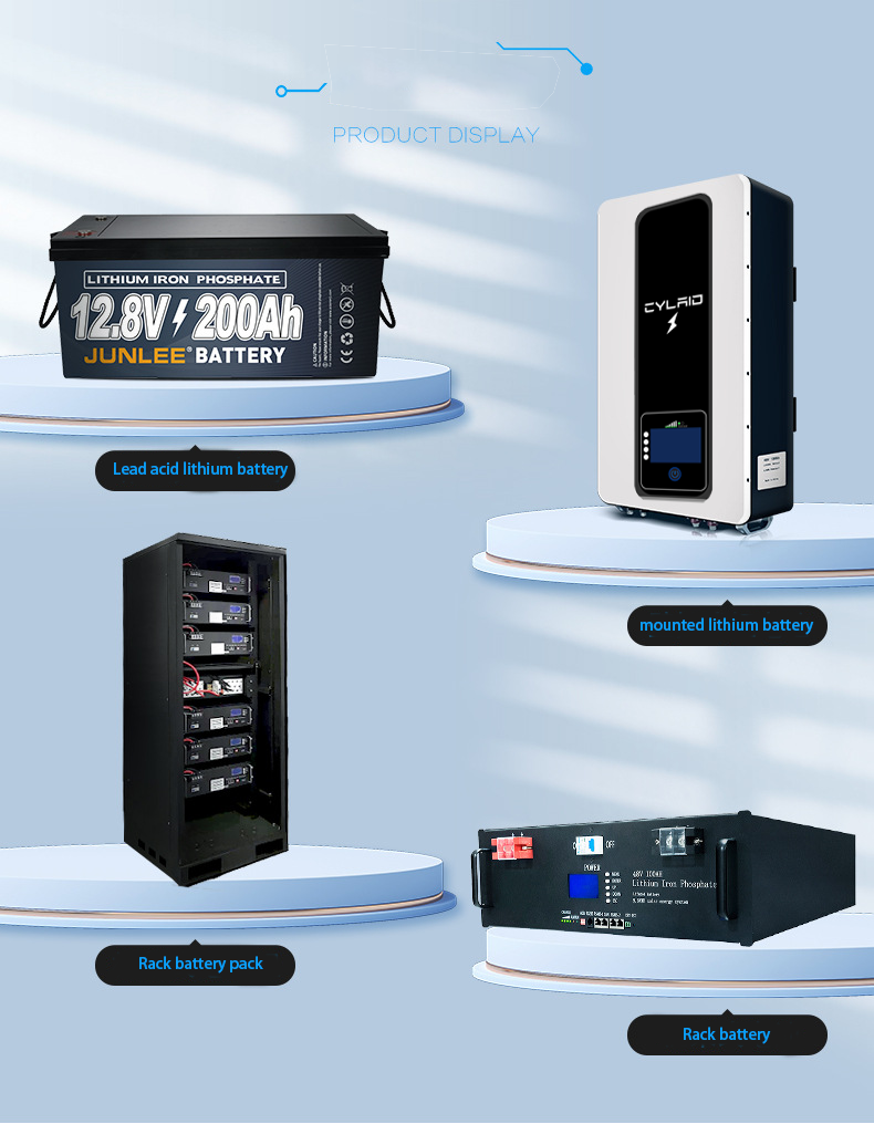 10000times 48V 100Ah Lithium Iron Phosphate Home Battery Inverter Hybrid